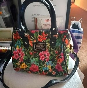 Loungefly Pokemon Starters Barrel Bag